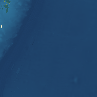 Tonga Trench DEM visualization / 汤加海沟 DEM 可视化